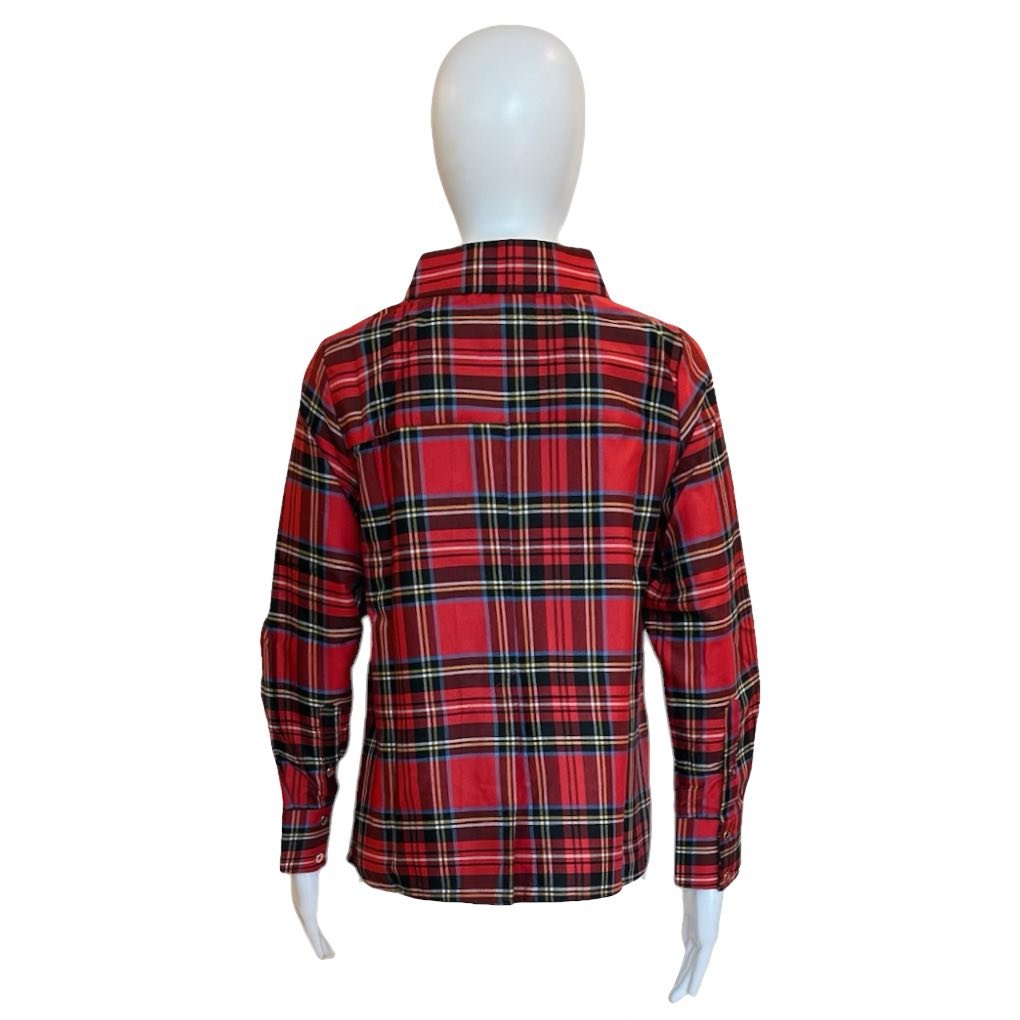 Comfy Cozy Shirt | Red Duke of York Plaid - Shirts & Tops - Gretchen Scott - The Grove