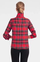 Comfy Cozy Shirt | Red Duke of York Plaid - Shirts & Tops - Gretchen Scott - The Grove