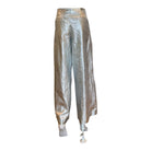 Culotte Linen Pant | Silver - Pants - Lanhtropy - The Grove