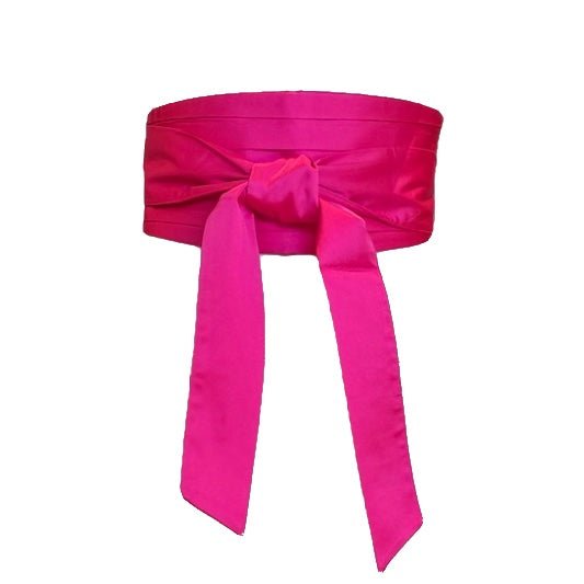 Cummerbund Belt | Hot Pink - Belts - Gretchen Scott - The Grove