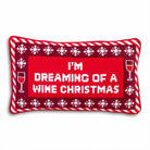 Dreaming of Wine Needlepoint Pillow - Throw Pillows - Furbish Studio - The Grove