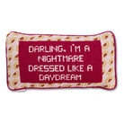 Dressed Like A Daydream Needlepoint Pillow - Throw Pillows - Furbish Studio - The Grove