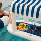 Floating Cabana Bar | Navy-Pool Floats & Loungers-Funboy-The Grove