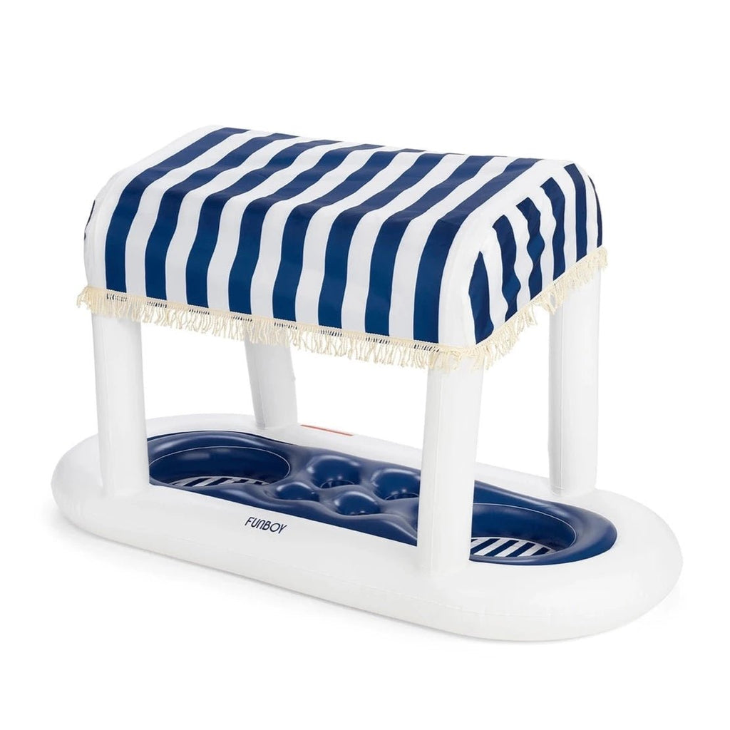 Floating Cabana Bar | Navy-Pool Floats & Loungers-Funboy-The Grove