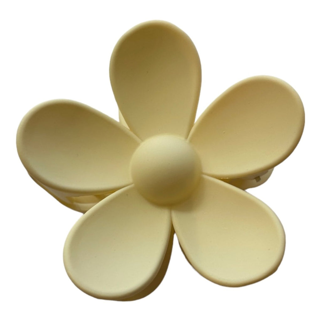 Floral Shaped Matte Finish Claw Clip-Hair Clips-Twist-The Grove