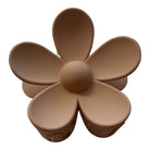 Floral Shaped Matte Finish Claw Clip-Hair Clips-Twist-The Grove