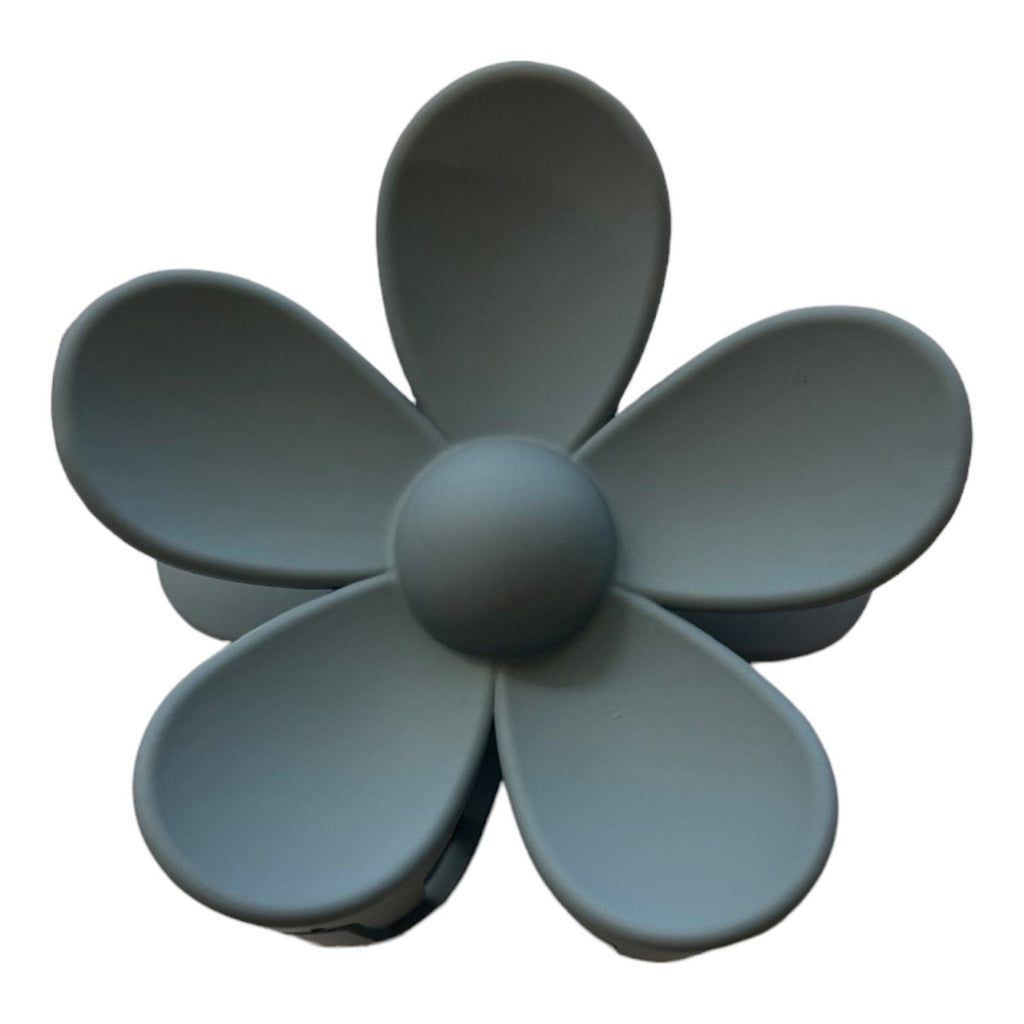 Floral Shaped Matte Finish Claw Clip-Hair Clips-Twist-The Grove