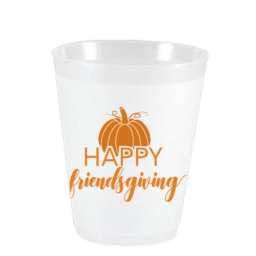 Friendsgiving Frost Flex Cups - Party Cups - Sassy Cups LLC - The Grove