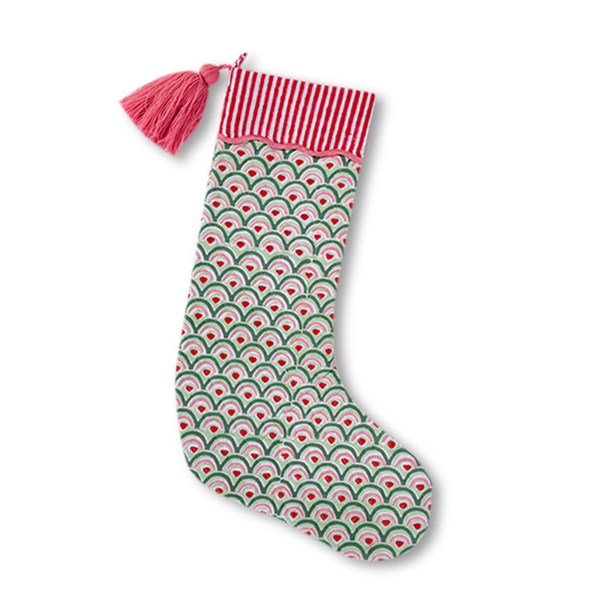 Frostine Stocking - Holiday Stockings - Furbish Studio - The Grove