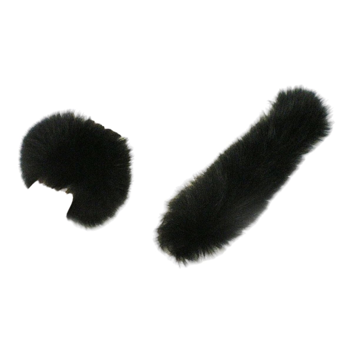 Fur Slap Bracelet Cuffs | Black - Cuff - Twist - The Grove