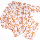 Gingerbread House Flannel PJ Set - Pajamas - 8 Oak Lane - The Grove