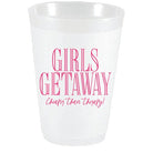 Girls Getaway Frost Flex Cups - Party Cups - Sassy Cups LLC - The Grove