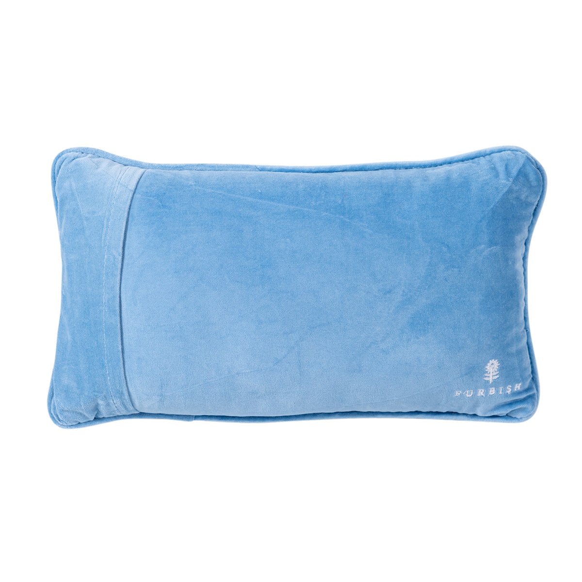 Go Find Less Needlepoint Pillow - Throw Pillows - Furbish Studio - The Grove