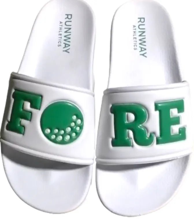 Golf Slides | FORE-Sandals-Runway Athletics-The Grove