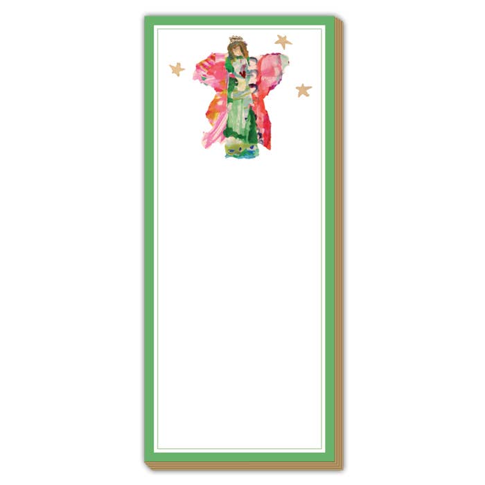 Green Angel Luxe Skinny Pad - Notebooks & Notepads - RosanneBeck Collections - The Grove