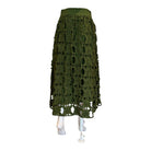 Green Richelieu Midi Skirt - Skirts - FARM Rio - The Grove