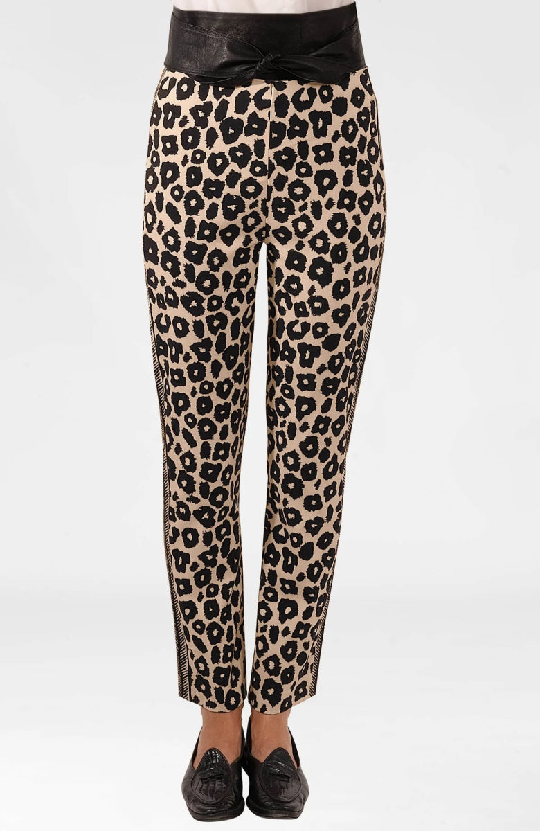 Gripe Less Pant | Leopard - Pants - Gretchen Scott - The Grove