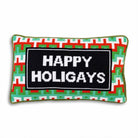 Happy Holigays Needlepoint Pillow - Throw Pillows - Furbish Studio - The Grove