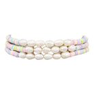 Harper Pearl & Rubber Bead Bracelets | Multi-Bracelets-Twist-The Grove