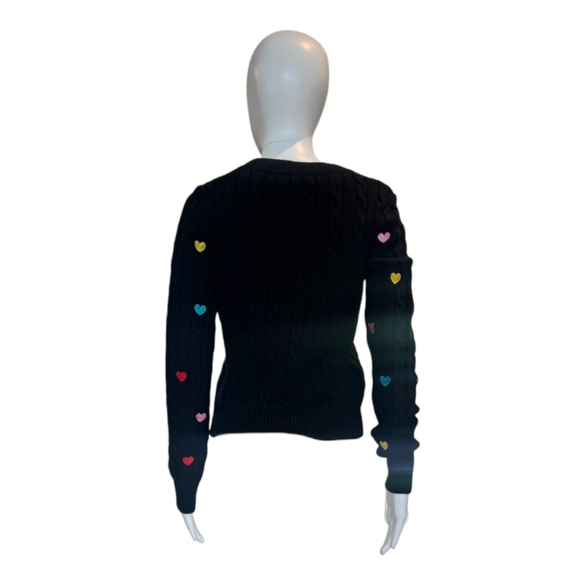 Heart Embroidery Knit Pullover - Sweaters - English Factory - The Grove