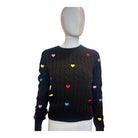 Heart Embroidery Knit Pullover - Sweaters - English Factory - The Grove