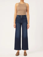 Hepburn Wide Leg Vintage Jeans | Mediterranean - Jeans - DL1961 - The Grove