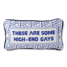 High - End Gays Needlepoint Pillow - Throw Pillows - Furbish Studio - The Grove