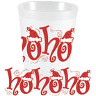 Ho Ho Ho Hats Frost Flex Cups - Party Cups - Sassy Cups LLC - The Grove