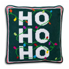 Ho Ho Ho Needlepoint Pillow - Throw Pillows - Furbish Studio - The Grove