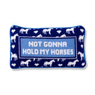 Hold My Horses Needlepoint Pillow - Throw Pillows - Furbish Studio - The Grove