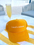 I Need a Mimosa Trucker Hat - Hats - KenzKustomz - The Grove