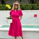 Irene Dress | Fuchsia - Dresses - Maude - The Grove