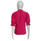 Isla Puff Sleeve Top | Fuchsia - Shirts & Tops - Maude - The Grove