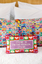 It's Me Needlepoint Pillow - Throw Pillows - Furbish Studio - The Grove