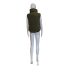 Kansas Reversible Puffer Vest | Black & Army - Vests - Deluc - The Grove