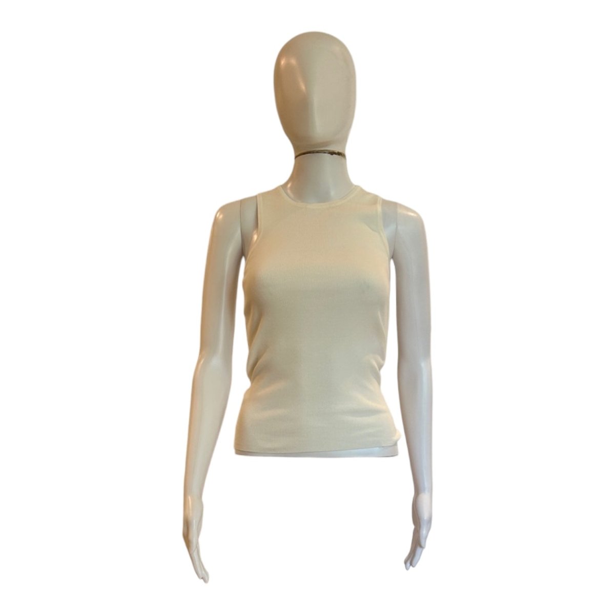 Knitdown Racerback Tank | Cream - Shirts & Tops - Grey Lab - The Grove