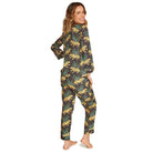 Leaping Leopard Cotton Pajamas - Pajamas - Two's Company - The Grove