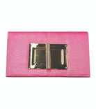 Lillian Faille Clutch | Pink - Handbags - Lisi Lerch - The Grove