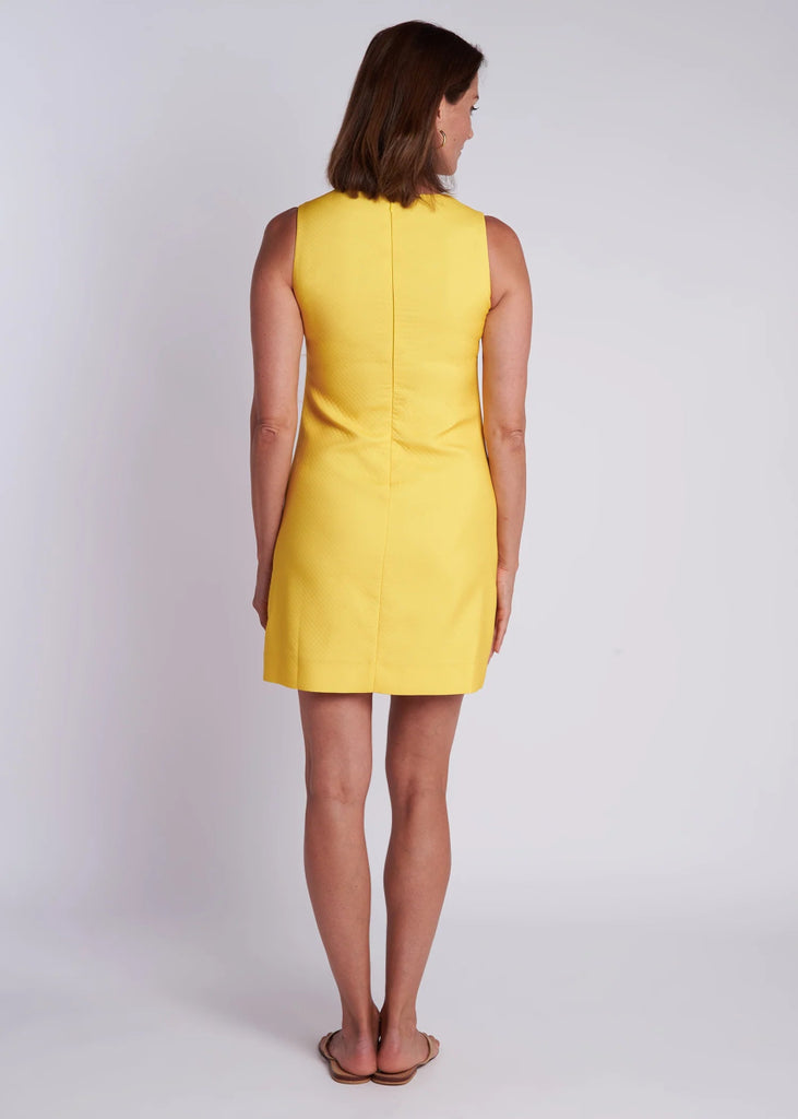 Mareka Mini Dress | Yellow-Dresses-CK Bradley-The Grove