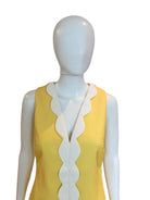 Mareka Mini Dress | Yellow-Dresses-CK Bradley-The Grove