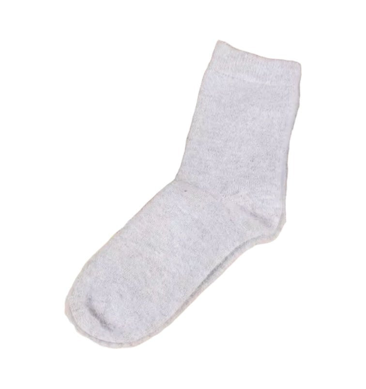 Merino & Angora Socks | Beige - Socks - Twist - The Grove