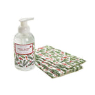 Merry Berry Fraser Fir Scented Foaming Soap with 20 Pc Guest Towels Set - Hand Soap - Two's Company - The Grove