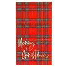 Merry Christmas Red Plaid Guest Towels - Guest Towels - DTHY - The Grove