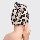 Microfiber Hair Towel in Leopard - Hair Towels - KITSCH - The Grove