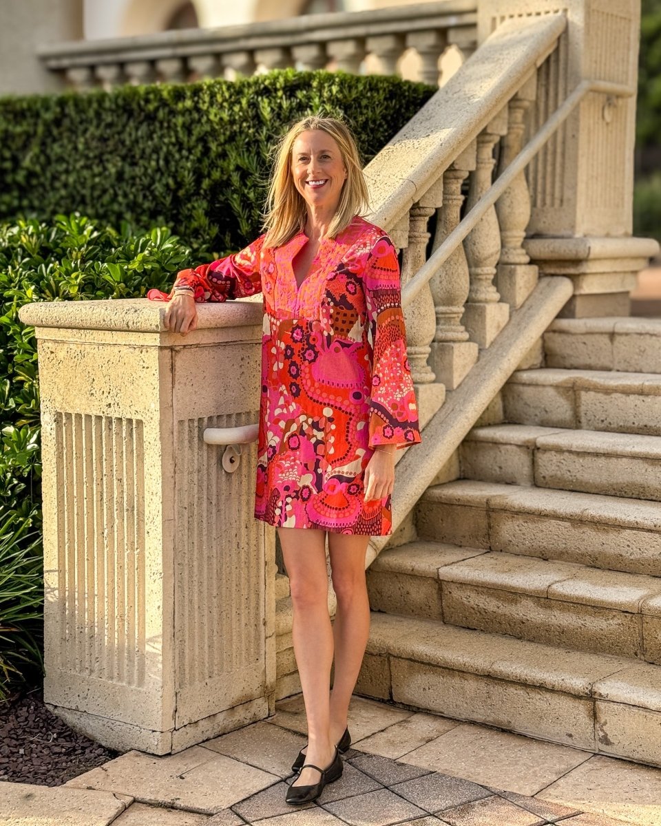 Minnie Mini | Lilliput Coral - Dresses - CK Bradley - The Grove