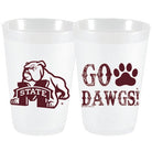 MSU Go Dawgs Frost Flex Cups - Party Cups - Sassy Cups LLC - The Grove