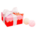 Musee Christmas Scalloped Bath Balm Set - Bath Gift Set - Musee - The Grove