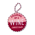 Needlepoint Ornament | Wine Christmas - Holiday Ornaments - Furbish Studio - The Grove