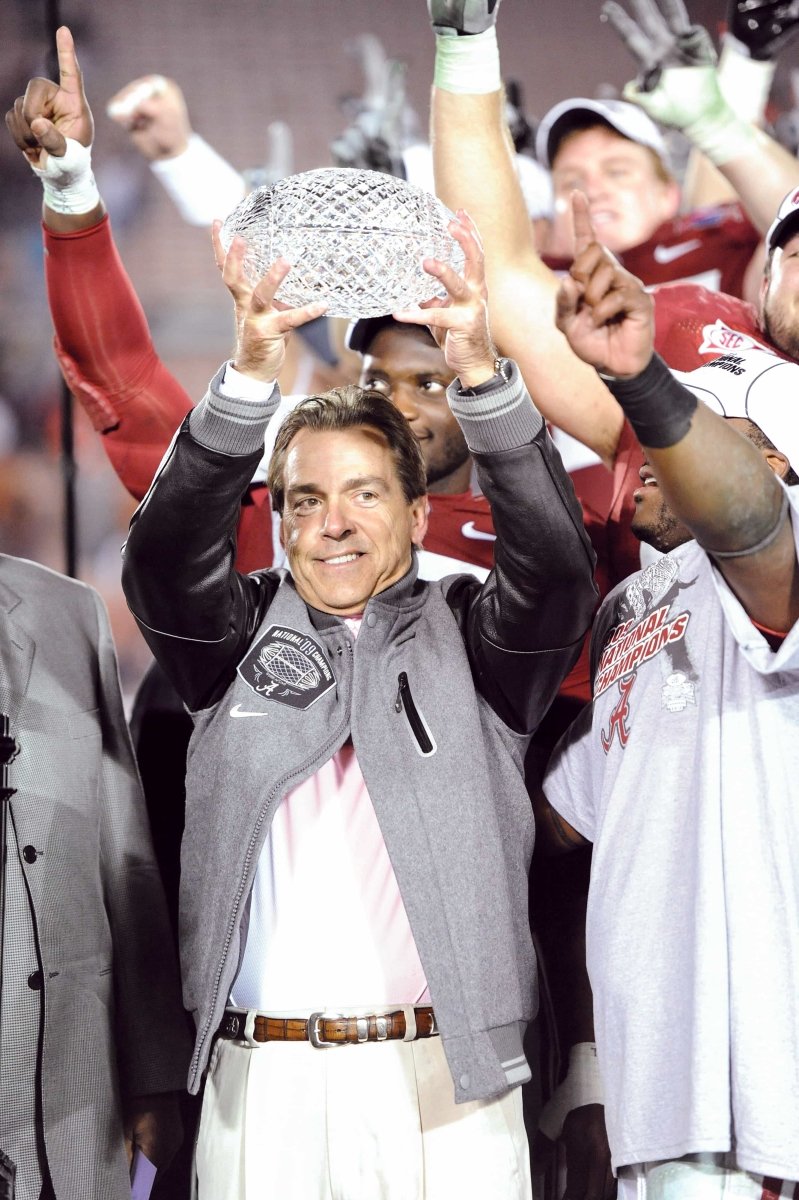 Nick Saban: A Career That Changed Alabama Football Forever - Book - Pediment Publishing - The Grove