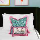 Not My Circus Needlepoint Pillow - Throw Pillows - Furbish Studio - The Grove